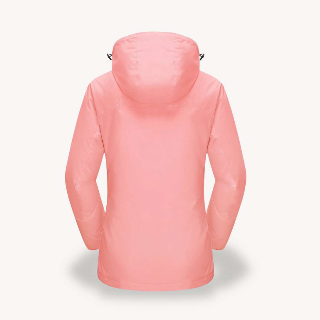 3-in-1 Ski Jas Dames | Waterdichte Winterjas met Fleecevoering | SARA