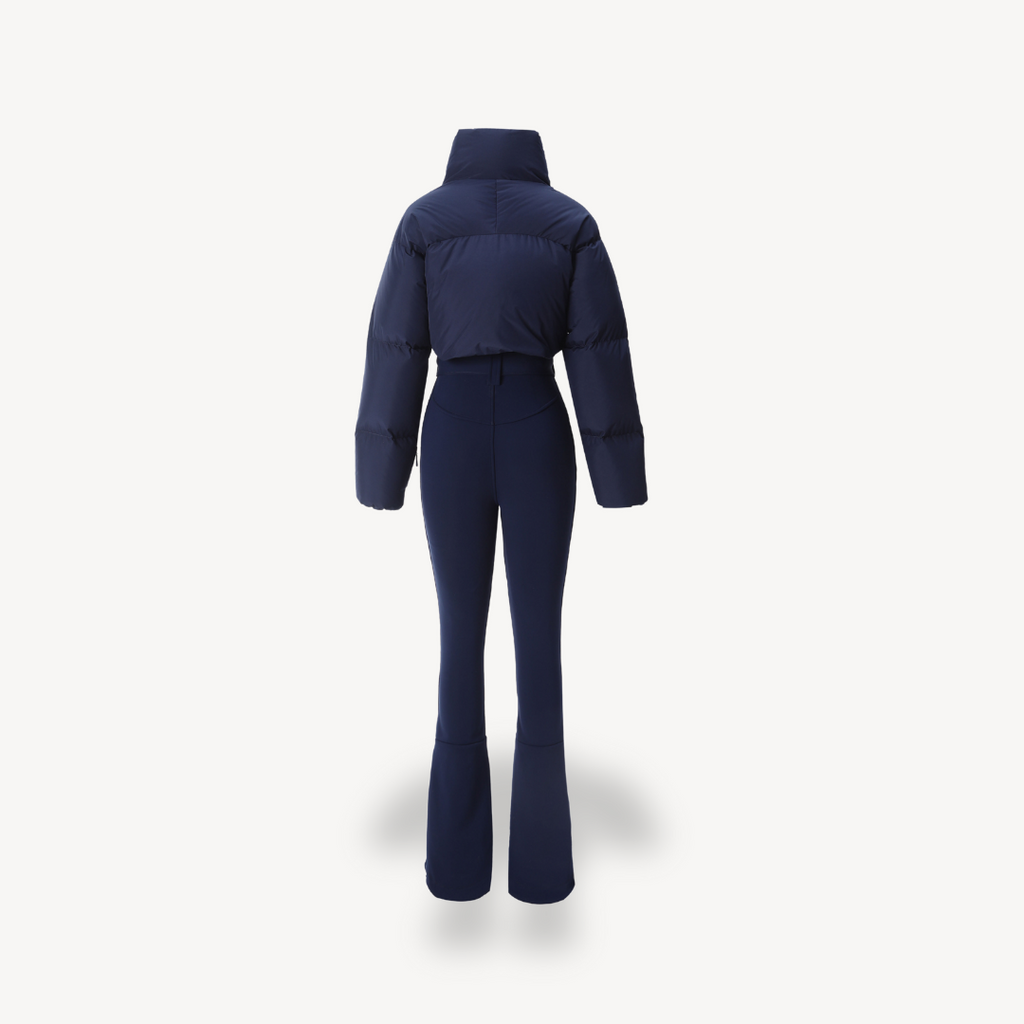 Puffer Set Dames | Gewatteerde Jas met Hoge Taille Broek | LORI