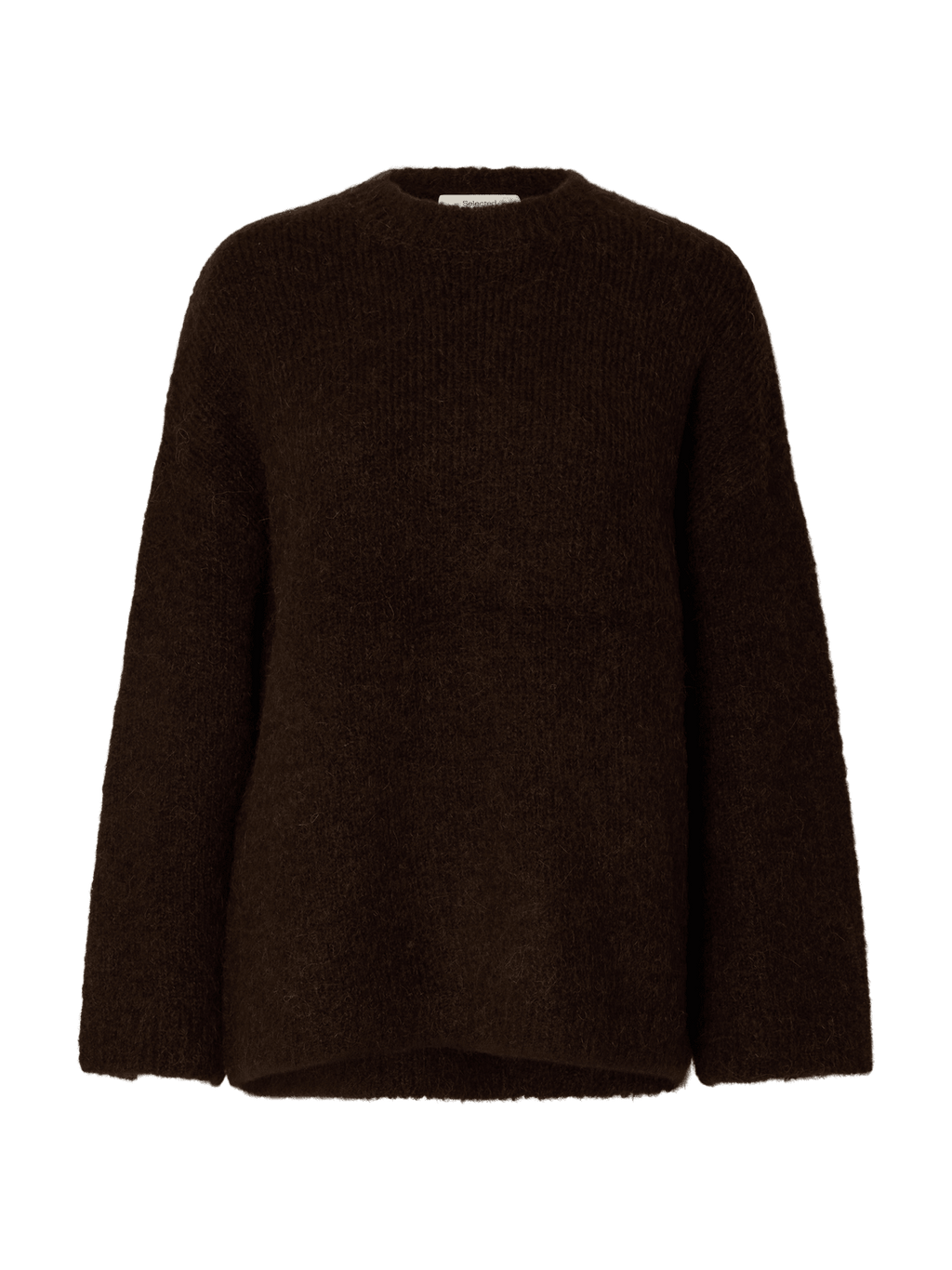 Oversized Gebreide Trui met O-Hals | GABRIELLA