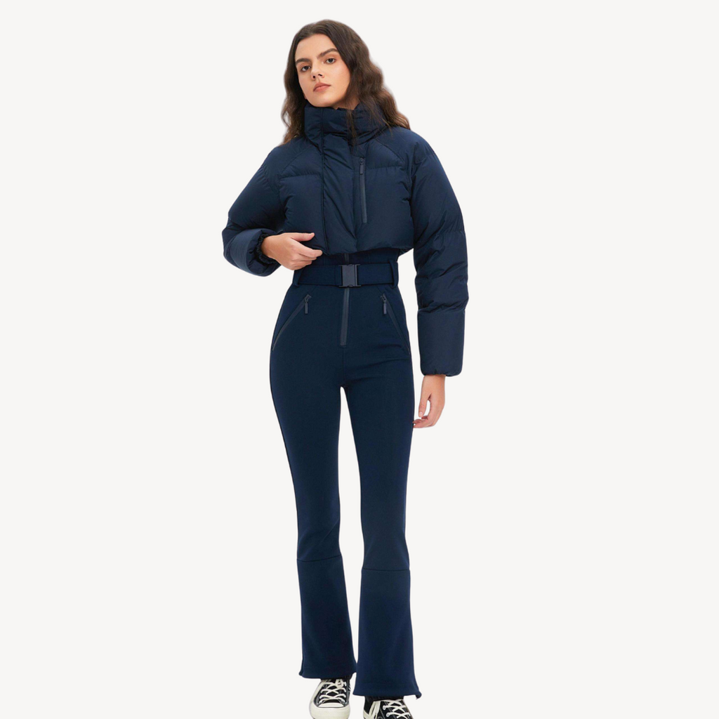 Puffer Set Dames | Gewatteerde Jas met Hoge Taille Broek | LORI