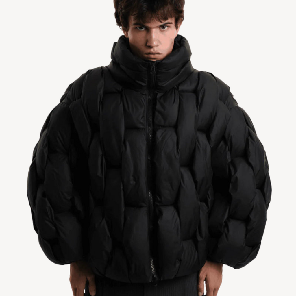 Quilted Puffer Jacket | Gewatteerde Winterjas Unisex Waterdicht | LEO