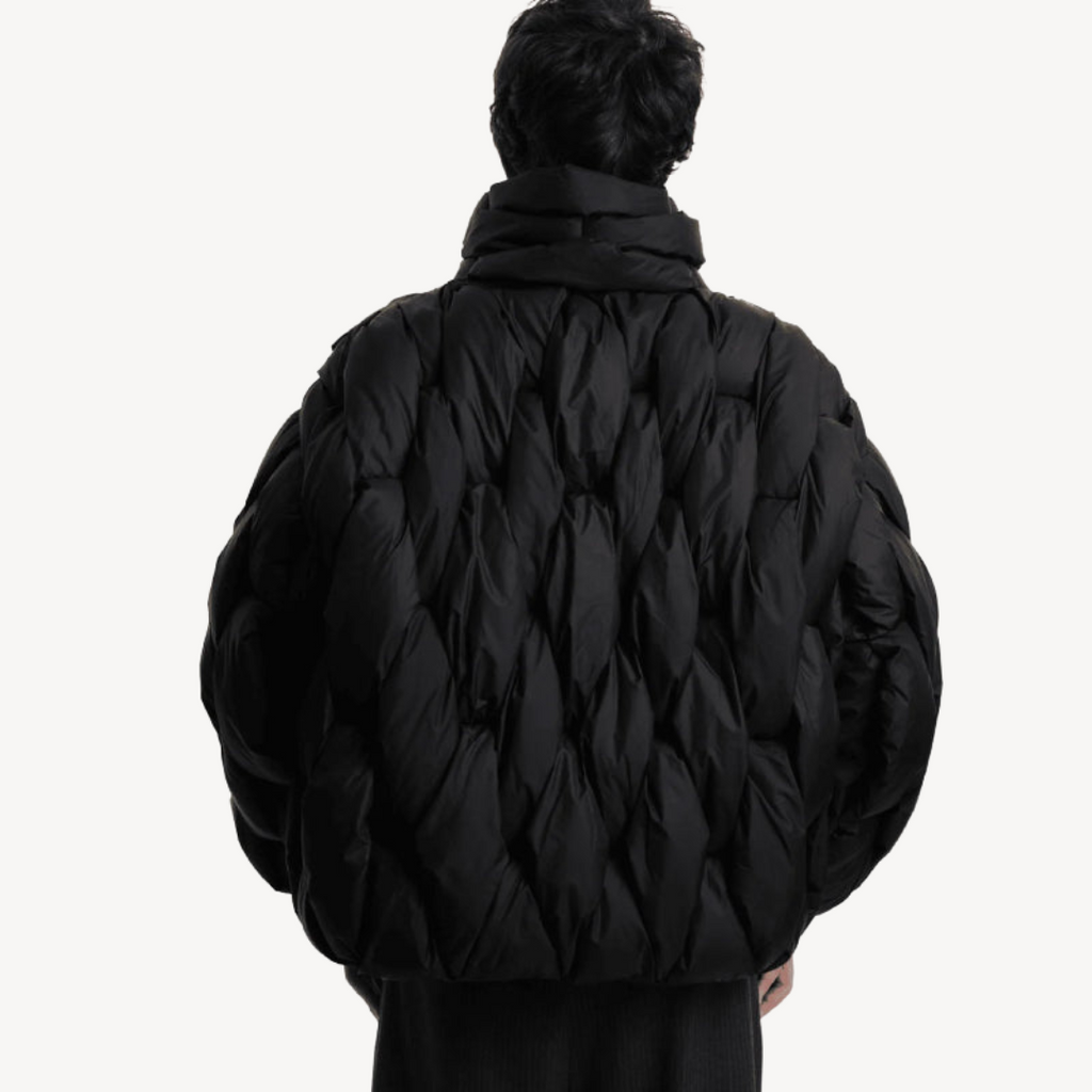 Quilted Puffer Jacket | Gewatteerde Winterjas Unisex Waterdicht | LEO