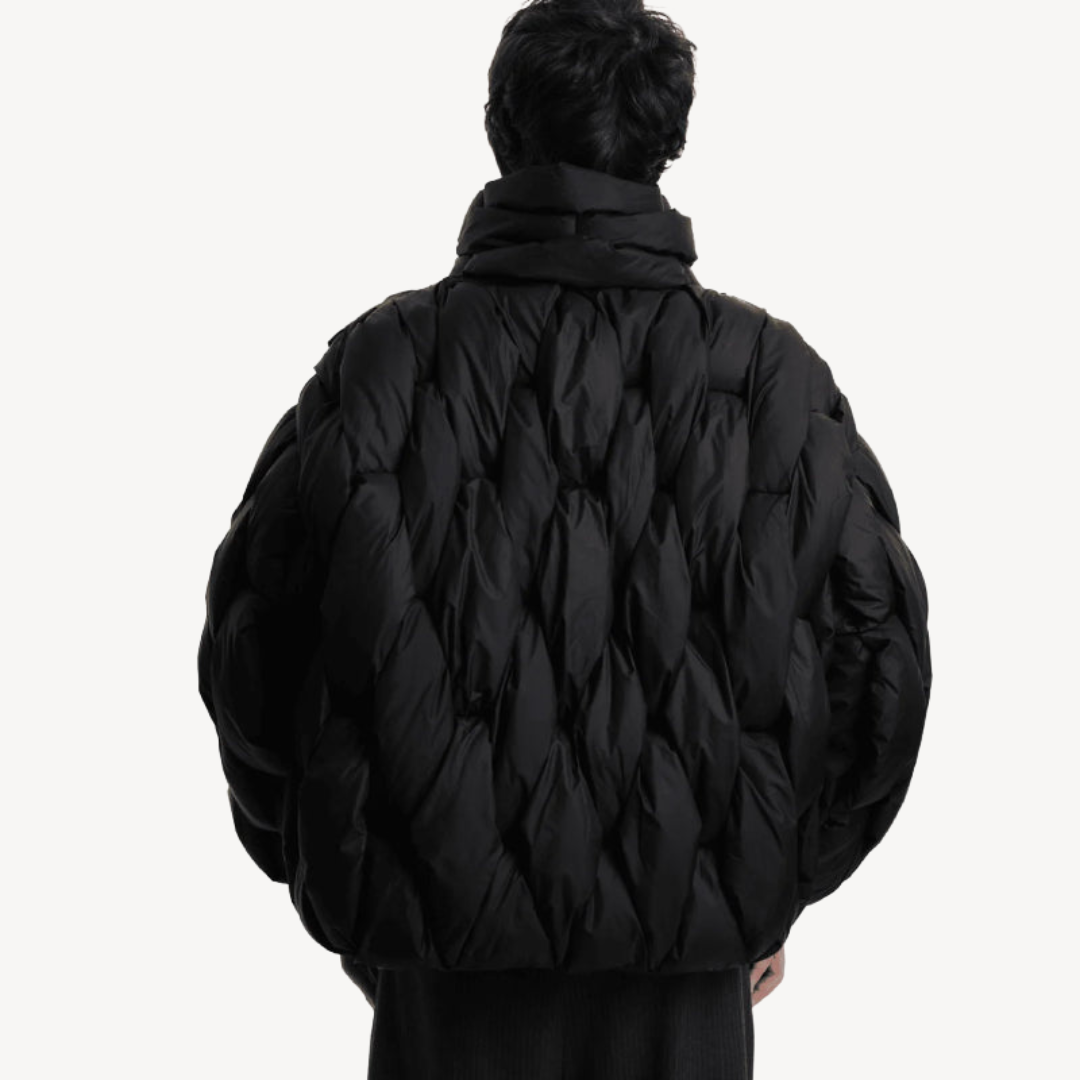 Quilted Puffer Jacket | Gewatteerde Winterjas Unisex Waterdicht | LEO