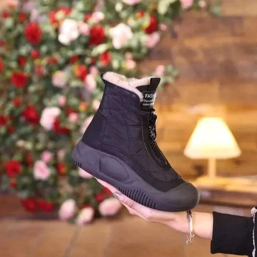 Retro Winterlaarzen Dames | Warme Sneeuwschoenen | DANI