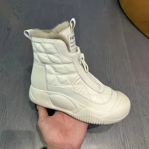 Retro Winterlaarzen Dames | Warme Sneeuwschoenen | DANI