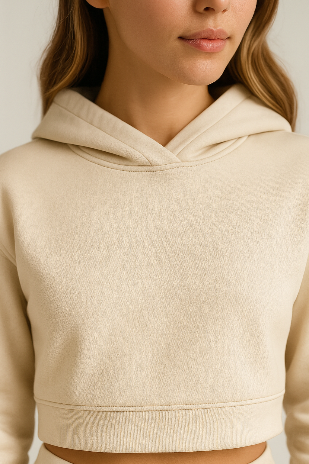Lounge Set | Gebreide Dames Set met Cropped Trui | JUNE