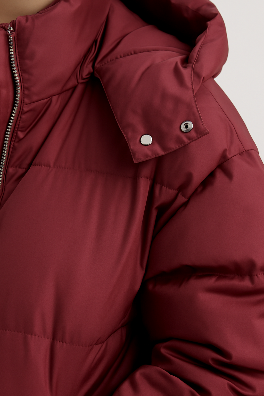 Winterjas | Gewatteerd, capuchon, dames | ISA