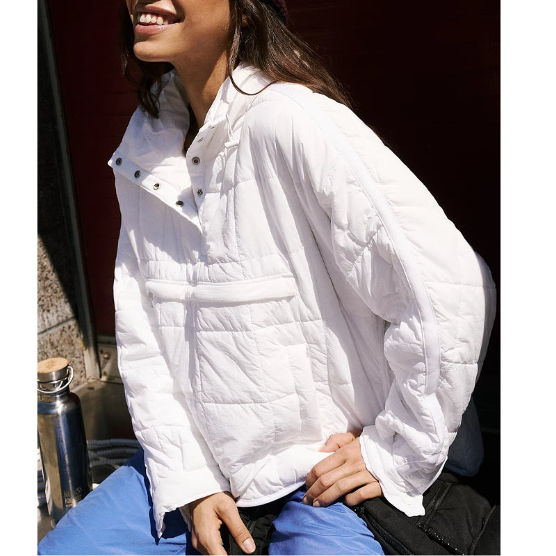 Pullover Puffer Dames | Stylische Trui met Gewatteerde Elementen | KAYA