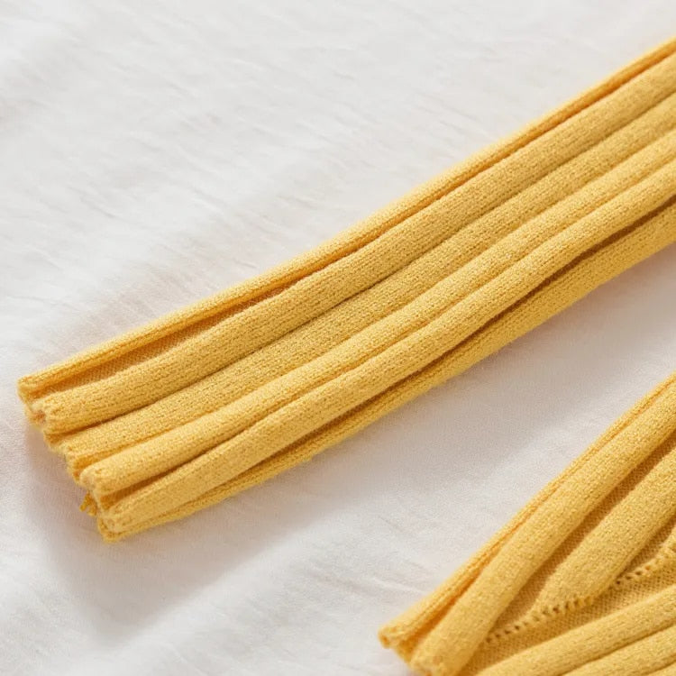 Trui | Dames coltrui met lange mouwen in gebreid design | ELODIE