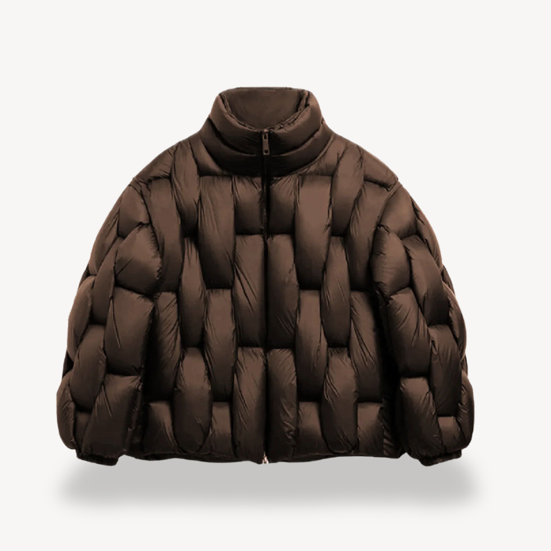Quilted Puffer Jacket | Gewatteerde Winterjas Unisex Waterdicht | LEO