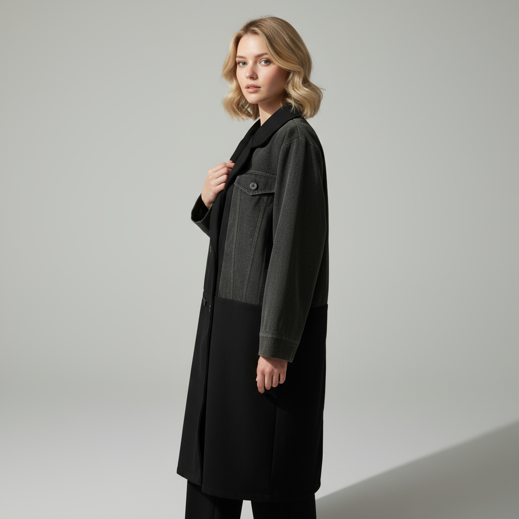 Elegante Lange Jas voor Dames | ANETTE