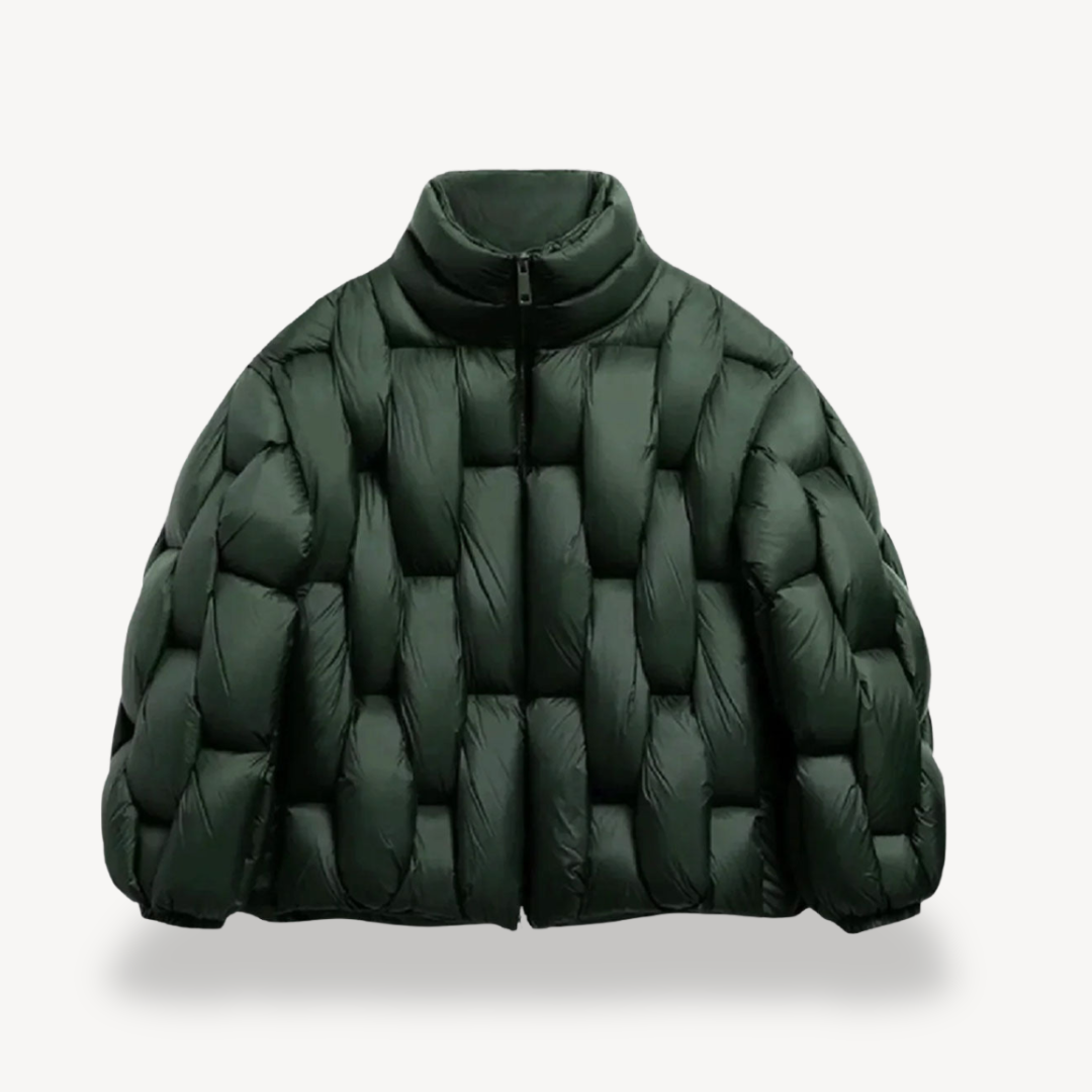 Quilted Puffer Jacket | Gewatteerde Winterjas Unisex Waterdicht | LEO