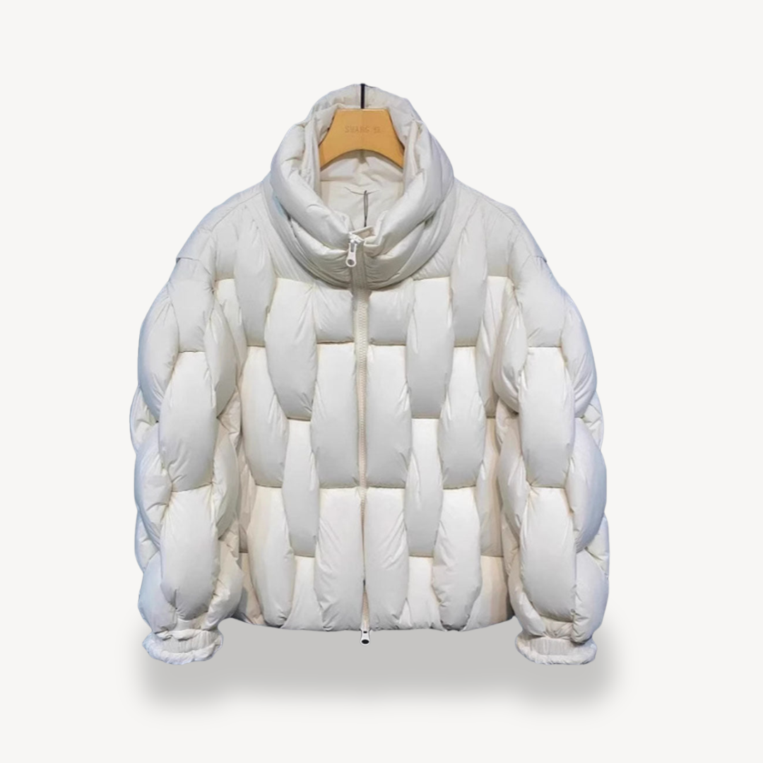 Quilted Puffer Jacket | Gewatteerde Winterjas Unisex Waterdicht | LEO